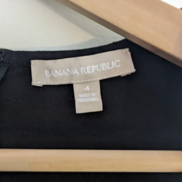 Banana Republic Sloan Color Block Dress - Size 4 - Picture 3 of 5